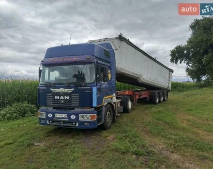 Синій МАН 19.414, об'ємом двигуна 12 л та пробігом 800 тис. км за 16000 $, фото 3 на Automoto.ua