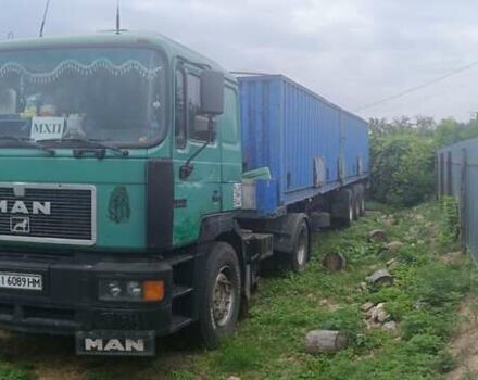 Зеленый МАН 19.463, объемом двигателя 12.8 л и пробегом 264 тыс. км за 8500 $, фото 2 на Automoto.ua