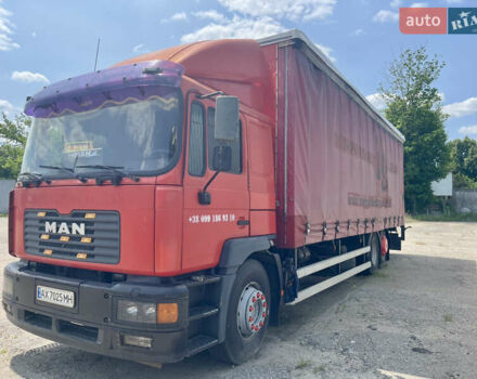 Червоний МАН 25.285, об'ємом двигуна 6.87 л та пробігом 800 тис. км за 15000 $, фото 2 на Automoto.ua
