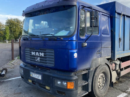 Синий МАН 26, объемом двигателя 12 л и пробегом 100 тыс. км за 7900 $, фото 1 на Automoto.ua