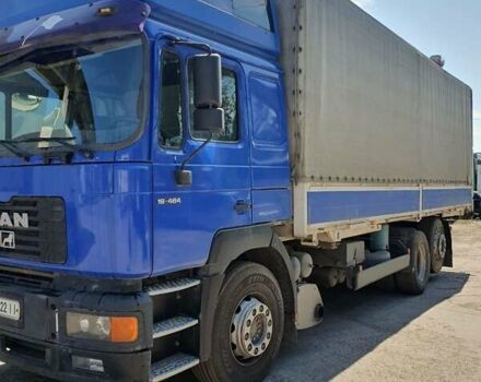 Синий МАН 26.372, объемом двигателя 11.97 л и пробегом 608 тыс. км за 15200 $, фото 1 на Automoto.ua