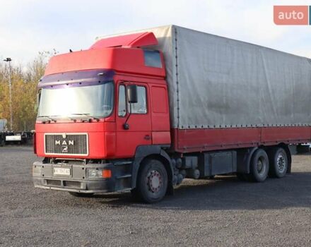 Красный МАН 26.403, объемом двигателя 12 л и пробегом 437 тыс. км за 15500 $, фото 2 на Automoto.ua
