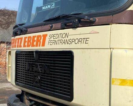 Желтый МАН 26.403, объемом двигателя 12 л и пробегом 999 тыс. км за 19500 $, фото 1 на Automoto.ua