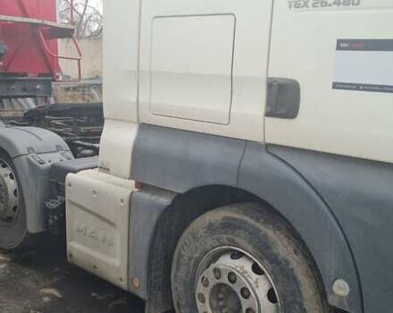 Белый МАН 26.480, объемом двигателя 12.4 л и пробегом 425 тыс. км за 72000 $, фото 5 на Automoto.ua