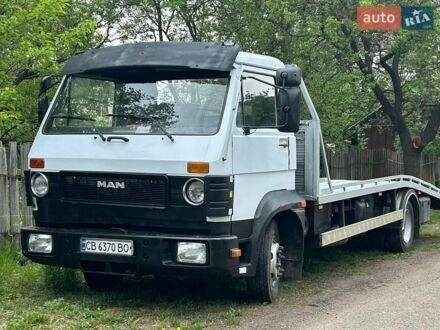 Белый МАН 8.136, объемом двигателя 5.7 л и пробегом 450 тыс. км за 14189 $, фото 1 на Automoto.ua