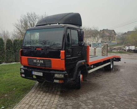 Черный МАН 8.150 груз., объемом двигателя 4.58 л и пробегом 602 тыс. км за 16100 $, фото 5 на Automoto.ua