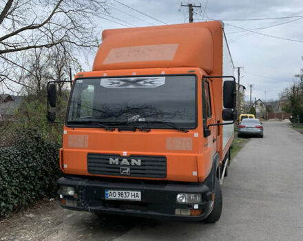 Оранжевый МАН 8.150 груз., объемом двигателя 4.58 л и пробегом 498 тыс. км за 13500 $, фото 4 на Automoto.ua