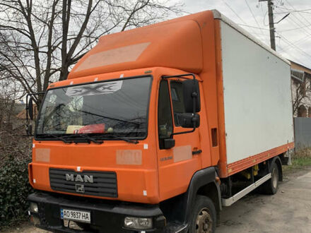 Оранжевый МАН 8.150 груз., объемом двигателя 4.58 л и пробегом 498 тыс. км за 13500 $, фото 1 на Automoto.ua