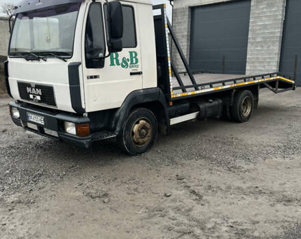 Белый МАН 8.153, объемом двигателя 4.58 л и пробегом 306 тыс. км за 9900 $, фото 1 на Automoto.ua