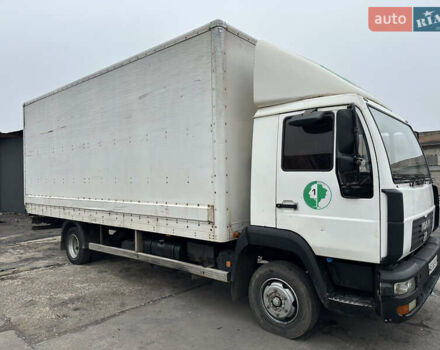 Белый МАН 8.155, объемом двигателя 4.58 л и пробегом 600 тыс. км за 12500 $, фото 1 на Automoto.ua