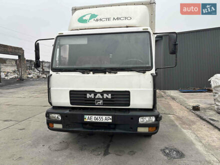 Белый МАН 8.155, объемом двигателя 4.58 л и пробегом 600 тыс. км за 12500 $, фото 1 на Automoto.ua