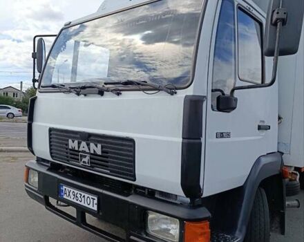 Белый МАН 8.163, объемом двигателя 4.58 л и пробегом 10 тыс. км за 9500 $, фото 3 на Automoto.ua