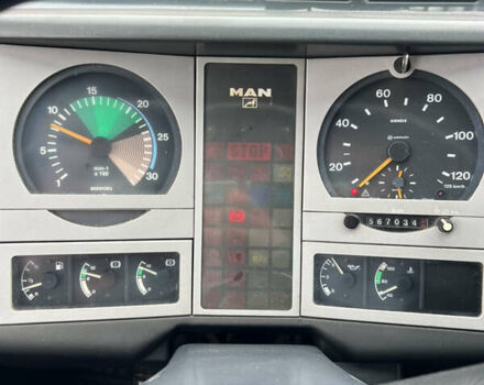 Белый МАН 8.163, объемом двигателя 4.6 л и пробегом 567 тыс. км за 15500 $, фото 1 на Automoto.ua