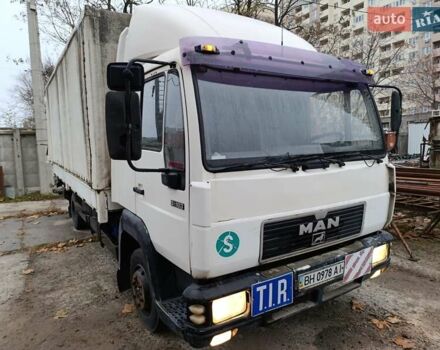Белый МАН 8.163, объемом двигателя 4.6 л и пробегом 417 тыс. км за 9500 $, фото 5 на Automoto.ua