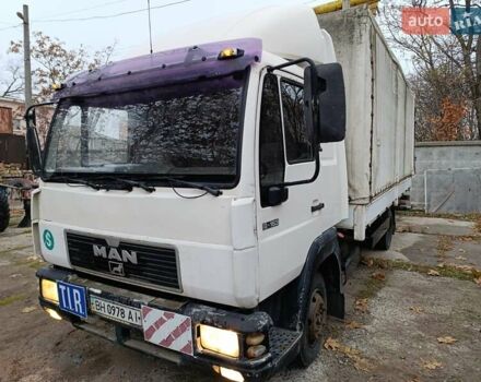 Белый МАН 8.163, объемом двигателя 4.6 л и пробегом 417 тыс. км за 9500 $, фото 3 на Automoto.ua