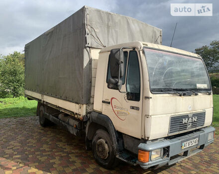 Белый МАН 8.163, объемом двигателя 4.6 л и пробегом 645 тыс. км за 8200 $, фото 4 на Automoto.ua