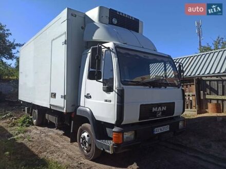 Белый МАН 8.163, объемом двигателя 4.58 л и пробегом 5 тыс. км за 9500 $, фото 1 на Automoto.ua