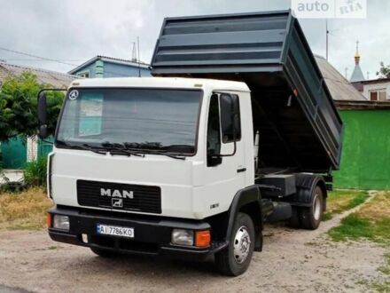 Белый МАН 8.163, объемом двигателя 4.6 л и пробегом 715 тыс. км за 18000 $, фото 1 на Automoto.ua
