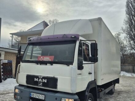 Белый МАН 8.163, объемом двигателя 4.58 л и пробегом 533 тыс. км за 9899 $, фото 1 на Automoto.ua