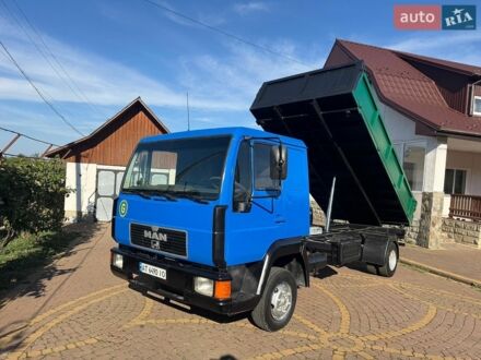Синій МАН 8.163, об'ємом двигуна 4.7 л та пробігом 380 тис. км за 13500 $, фото 1 на Automoto.ua