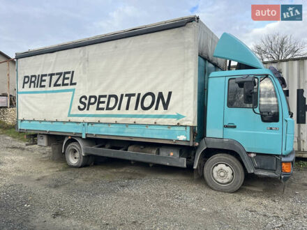 Зеленый МАН 8.163, объемом двигателя 4.58 л и пробегом 526 тыс. км за 8000 $, фото 1 на Automoto.ua