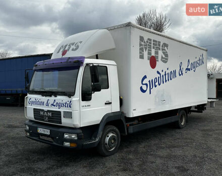 Белый МАН 8.180, объемом двигателя 4.58 л и пробегом 569 тыс. км за 12500 $, фото 2 на Automoto.ua