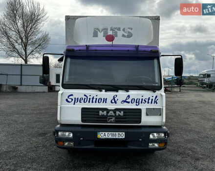 Белый МАН 8.180, объемом двигателя 4.58 л и пробегом 569 тыс. км за 12500 $, фото 1 на Automoto.ua