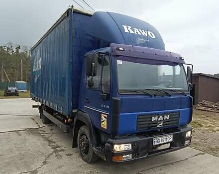 Синій МАН 8.180, об'ємом двигуна 4.6 л та пробігом 750 тис. км за 12999 $, фото 1 на Automoto.ua