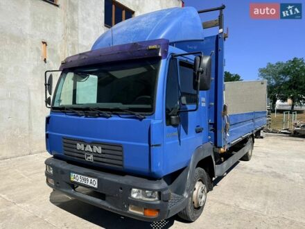 Синий МАН 8.180, объемом двигателя 4.58 л и пробегом 515 тыс. км за 21500 $, фото 1 на Automoto.ua