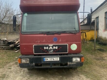 Червоний МАН 8.224, об'ємом двигуна 6.87 л та пробігом 400 тис. км за 9000 $, фото 1 на Automoto.ua