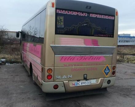 Бежевый МАН 9.150 пасс., объемом двигателя 6.9 л и пробегом 937 тыс. км за 8700 $, фото 1 на Automoto.ua