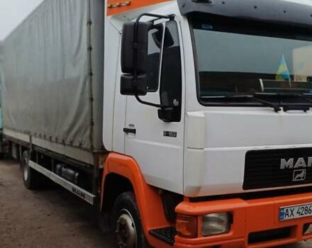 Белый МАН 9.163, объемом двигателя 4.6 л и пробегом 500 тыс. км за 11000 $, фото 1 на Automoto.ua