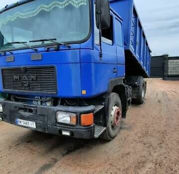 Синий МАН Ф 2000, объемом двигателя 11.97 л и пробегом 1000 тыс. км за 12600 $, фото 7 на Automoto.ua