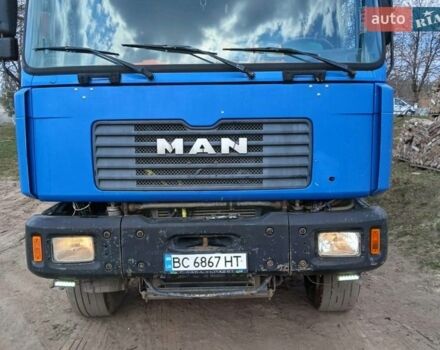 Синій МАН F 2000, об'ємом двигуна 12 л та пробігом 670 тис. км за 33000 $, фото 1 на Automoto.ua