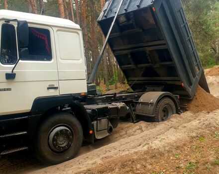 Белый МАН Ф, объемом двигателя 12.8 л и пробегом 187 тыс. км за 14800 $, фото 2 на Automoto.ua