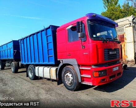 Червоний МАН Ф, об'ємом двигуна 12 л та пробігом 900 тис. км за 22500 $, фото 1 на Automoto.ua