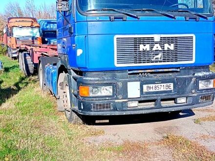 Синий МАН Ф, объемом двигателя 12.8 л и пробегом 80 тыс. км за 5000 $, фото 1 на Automoto.ua