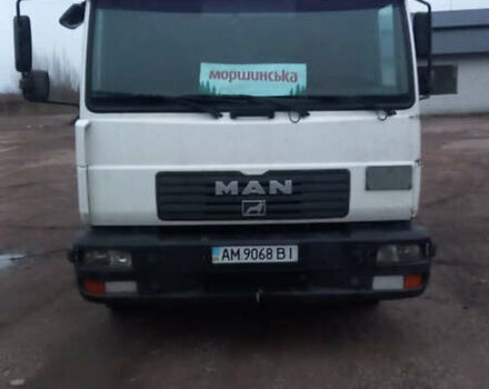 Белый МАН Л 2000, объемом двигателя 4.58 л и пробегом 640 тыс. км за 8200 $, фото 1 на Automoto.ua