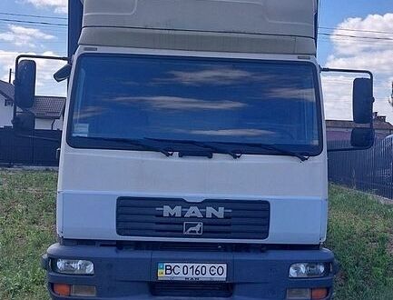 Белый МАН Л 2000, объемом двигателя 6.8 л и пробегом 502 тыс. км за 13600 $, фото 1 на Automoto.ua