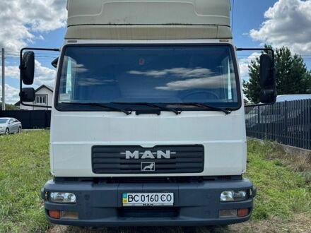 Белый МАН Л 2000, объемом двигателя 6.8 л и пробегом 502 тыс. км за 13300 $, фото 1 на Automoto.ua