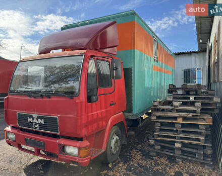 МАН Л 2000 1995 в Черкассах на Automoto.ua Красный МАН Л 2000, объемом двигателя 6.87 л и пробегом 700 тыс. км за 8500 $, фото 2 на Automoto.ua