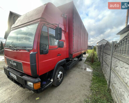 Красный МАН Л 2000, объемом двигателя 6.87 л и пробегом 500 тыс. км за 9200 $, фото 2 на Automoto.ua