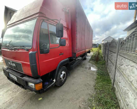 Красный МАН Л 2000, объемом двигателя 6.87 л и пробегом 500 тыс. км за 9200 $, фото 1 на Automoto.ua
