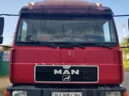 Красный МАН Л 2000, объемом двигателя 6.87 л и пробегом 812 тыс. км за 11000 $, фото 1 на Automoto.ua