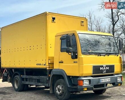 Желтый МАН Л 2000, объемом двигателя 4.58 л и пробегом 600 тыс. км за 12000 $, фото 12 на Automoto.ua