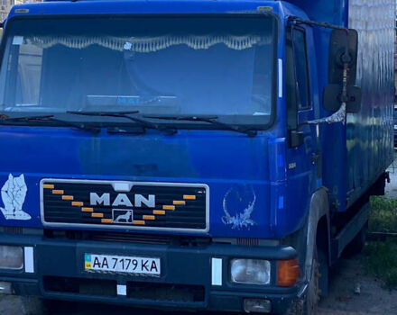 Синий МАН Л 2000, объемом двигателя 6.9 л и пробегом 571 тыс. км за 8300 $, фото 2 на Automoto.ua
