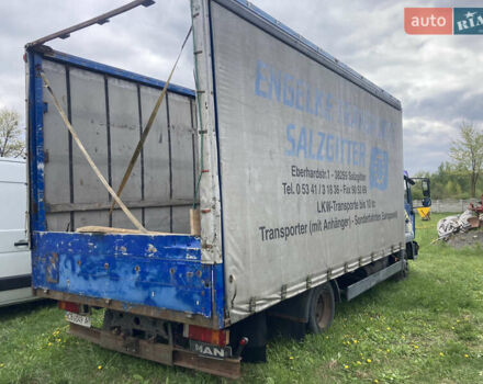 Синий МАН Л 2000, объемом двигателя 4.58 л и пробегом 397 тыс. км за 9400 $, фото 1 на Automoto.ua