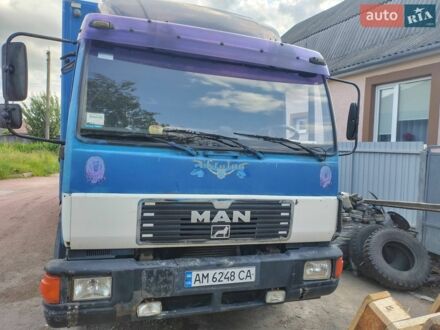 Синій МАН L 2000, об'ємом двигуна 4.58 л та пробігом 690 тис. км за 6500 $, фото 1 на Automoto.ua