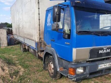 Синий МАН Л 2000, объемом двигателя 6.9 л и пробегом 650 тыс. км за 8000 $, фото 1 на Automoto.ua