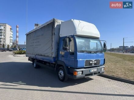 Синий МАН Л 2000, объемом двигателя 4.58 л и пробегом 810 тыс. км за 11999 $, фото 1 на Automoto.ua